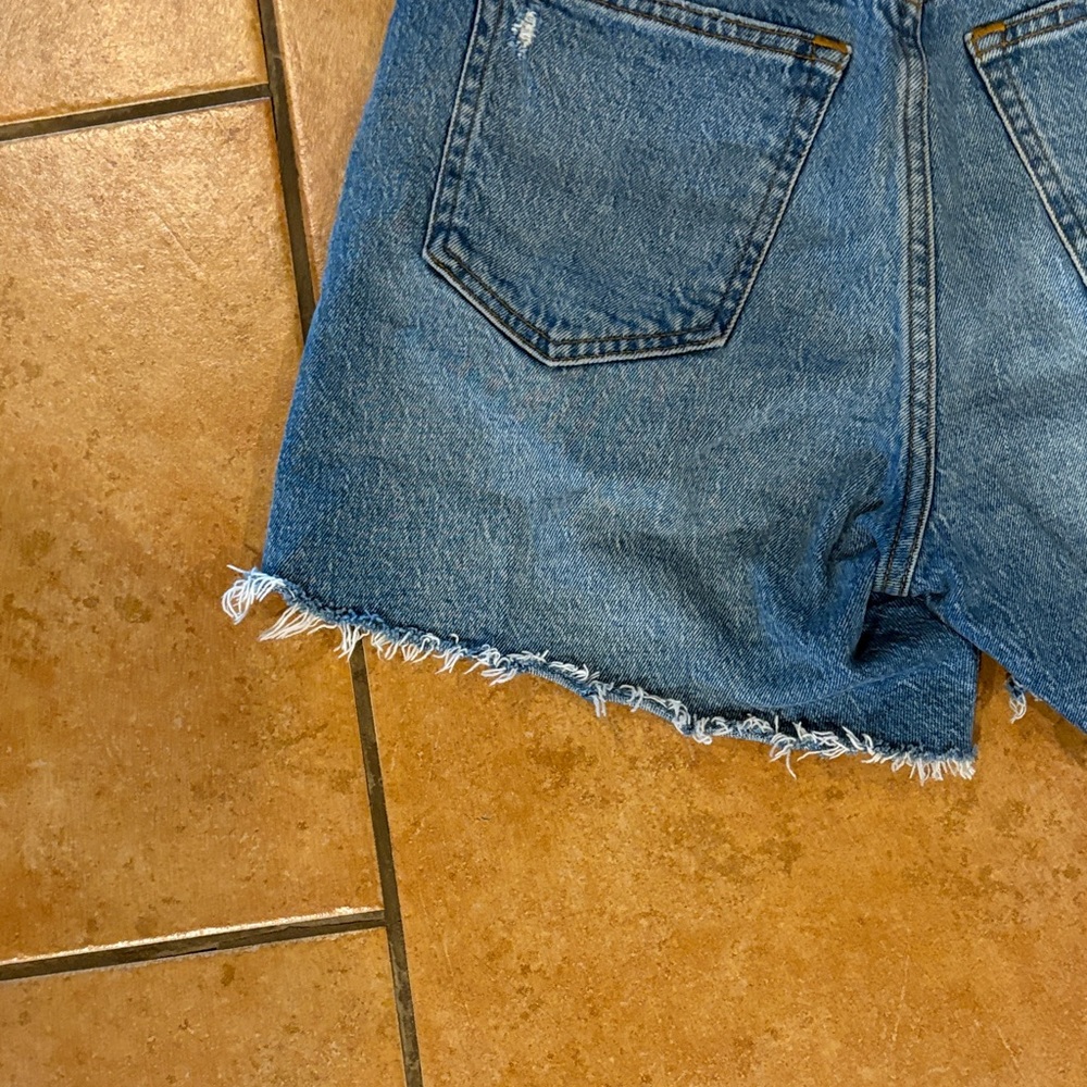 Abercrombie & Fitch Blue Jean Shorts - Picture 10 of 11